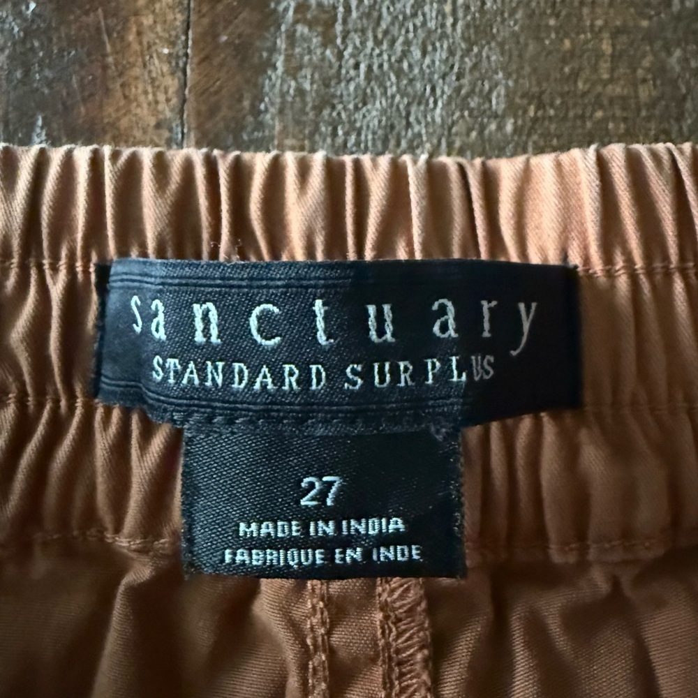 Ⓜ️Sanctuary Women's Shorts - Rust and Olive Green-VGUC‎ - Picture 2 of 5